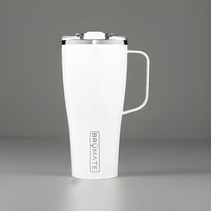 BrüMate Toddy XL 32 Oz Insulated Coffee Mug Handle Lid White New no box